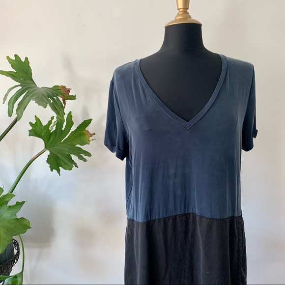 Anthropologie Dolan Left Coast Colorblock Dress L - Picture 2 of 4